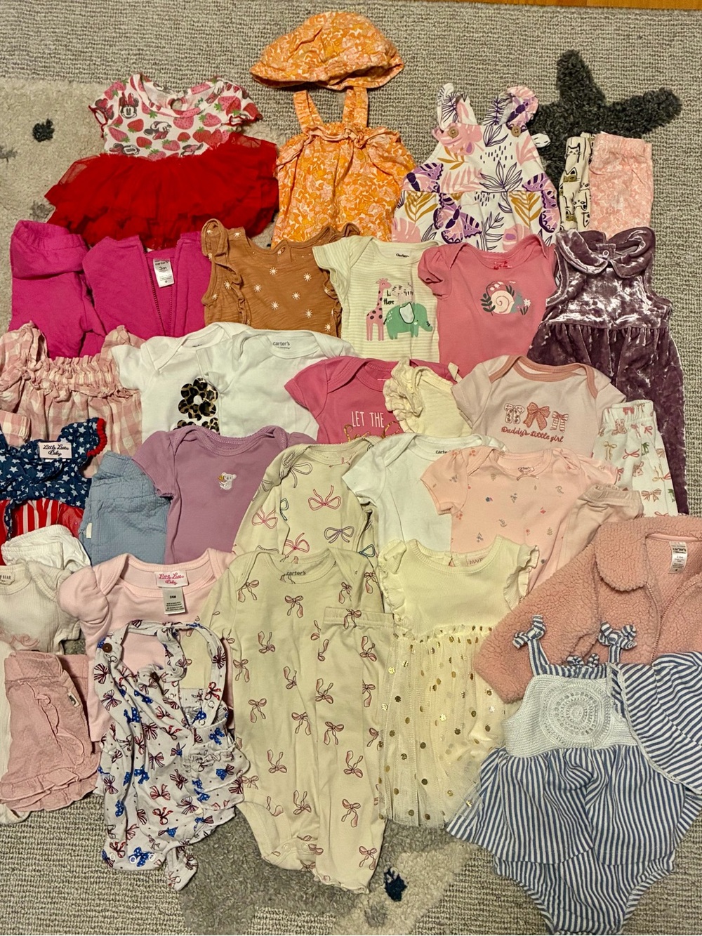 Carter's Baby Girls' Clothing Lot